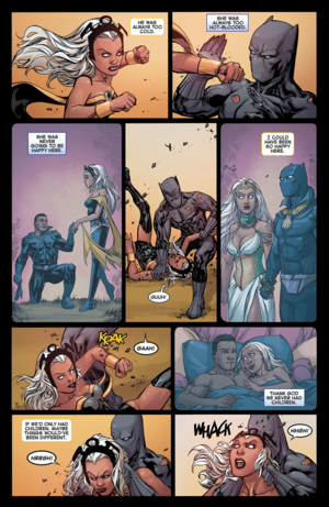  Avengers vs X-Men#2: Storm vs T'Challa_5