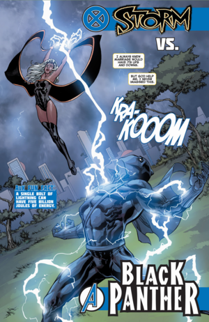  Avengers vs X-Men#2: Storm vs T'Challa_1