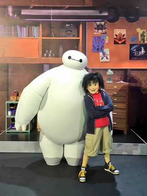  Big Hero 6 characters for a private event/party at Disneyland in Paris