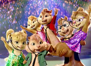  Chipmunks and Chipettes in their show!