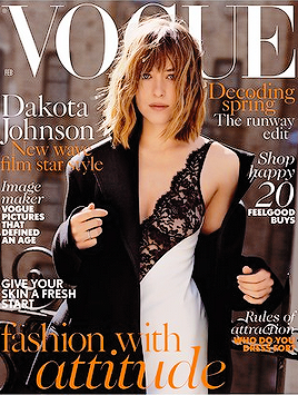  Dakota Johnson covers February British Vogue