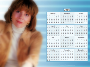 Diana Rigg - 2016 calendar