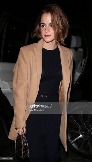  Emma leaving the screening of The True Cost in 런던 [yestarday]