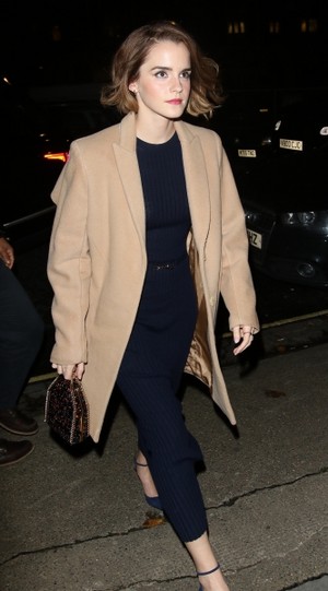  Emma leaving the screening of The True Cost in Londra [yestarday]