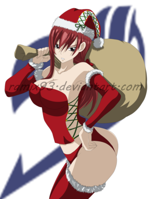  Erza Scarlet Sexy Santa