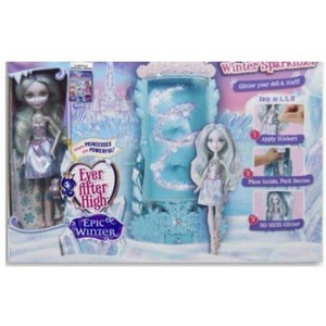  Ever After High Epic Winter Winter sparklizer playset Crystal Winter doll