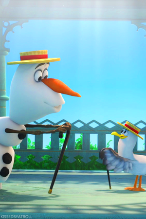  Frozen Olaf phone wallpaper