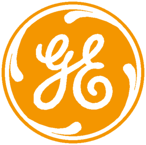  General Electric Logo оранжевый