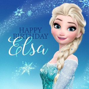  Happy Birthday Elsa!