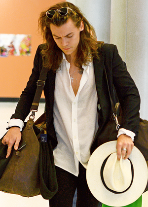  Harry Arriving at Miami airport