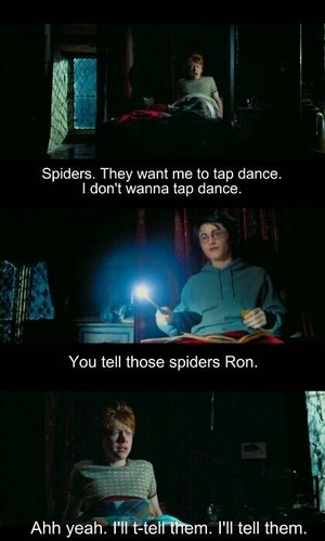  Harry and Ron talking about Tap dance