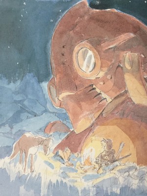  Hayao Miyazaki - The Art of Nausicaä Of The Valley Of The Wind - Watercolor Impressions