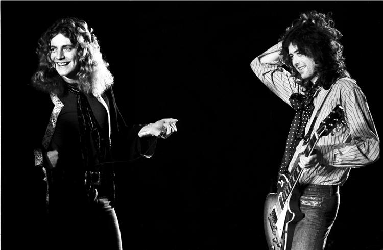 Jimmy page and robert plant