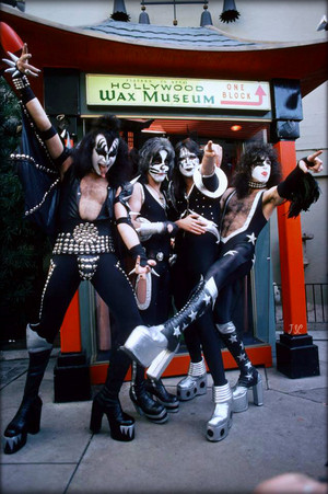 KISS ~Hollywood, California...February 24, 1976  Graumans Chinese Theater 