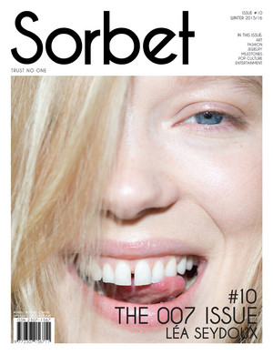  Lea Seydoux - Sorbet Magazine Cover - 2015