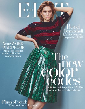 Lea Seydoux - The Edit Cover - 2015