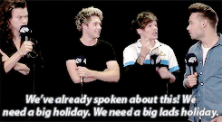  Louis’ big plans for the break