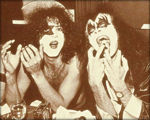  Paul and Gene (NYC) July 27, 1975