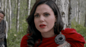  Regina's -Oh no Emma's hurt- look