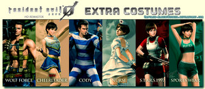  Resident Evil Zero Hd Remaster Extra Costumes