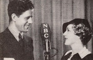 Rudy Vallée and Mary Pickford