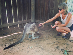  Taylor and känguru