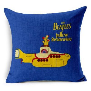 The Beatles Yellow Submarine pillow cushion  