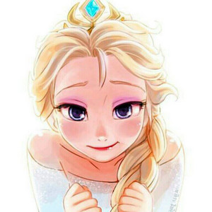  Walt Disney tagahanga Art - reyna Elsa