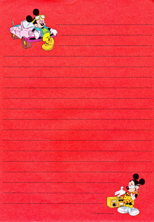  Walt Disney larawan - Mickey mouse