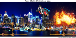 Wreck-It Ralph 2 Animation of Ideas 14