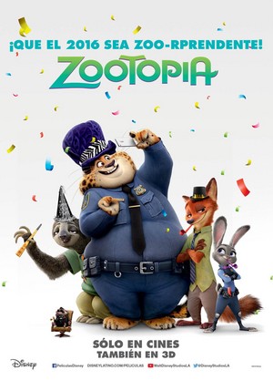 Zootopia Latin American Poster