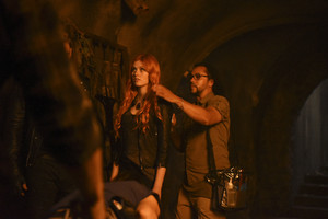  'Shadowhunters' 1x02 The Descent Into Hell Is Easy (behind the scenes)