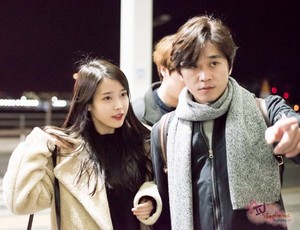  160131 IU at Incheon Airport Leaving for China
