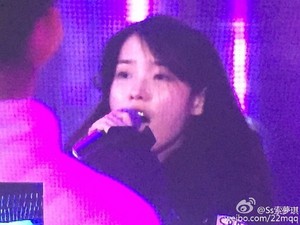  160201 IU rehearsal litrato for Hunan TV Spring Festival