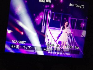  160201 李知恩 rehearsal 照片 full dress for Hunan TV Spring Festival