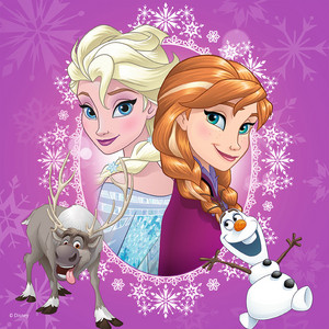  Anna, Elsa, Olaf and Sven