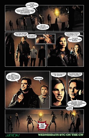Arrow - Episode 4.13 - Sins of the Father - Comic Preview