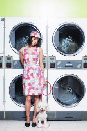  Aubrey Plaza mga model Rachel Antonoff's Spring 2014 Ready-to-Wear Collection