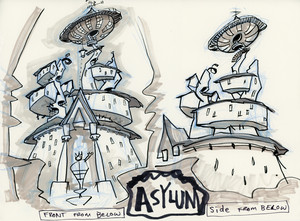  Concept Art: The Asylum