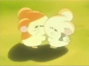 Cute hamster anime