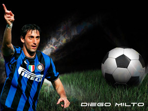  Diego Milito Inter de Milan वॉलपेपर
