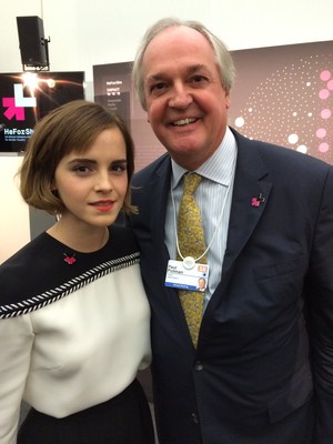  Emma at the World Economic فورم in Davos [January 22, 2016]