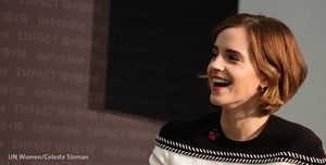  Emma at the World Economic pagtitip. in Davos [January 22, 2016]