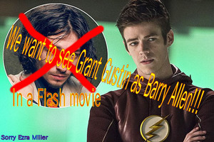 Flash Movie: Grant Gustin is the only Flash to us!!!!!!!