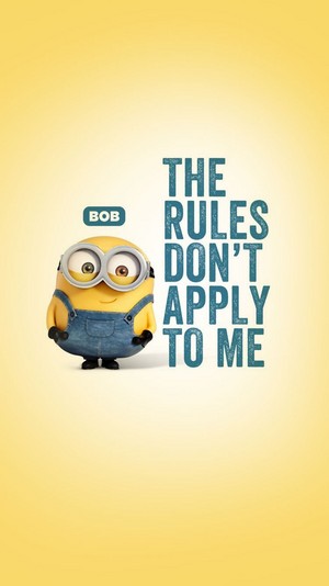  Funny Minion iPhone achtergrond