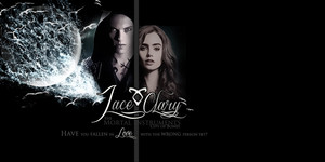  Jace/Clary fondo de pantalla