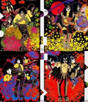  KISS ~solo album posters 1978