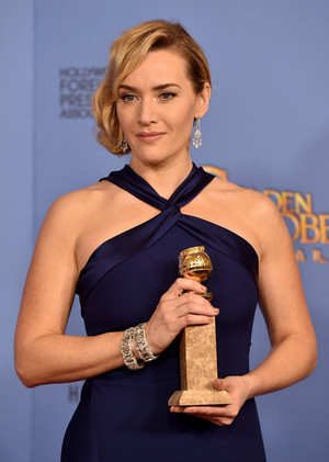  Kate Winslet- Golden Globes 2016