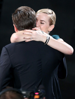 Kate Winslet and Leonardo DiCaprio SAG Awards 2016 