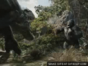  King Kong vs. T-Rex